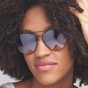 Tom Ford FT0784/S Milla 01C BRAND NEW Sunglasses Black Grey Mirror Pilot Unisex